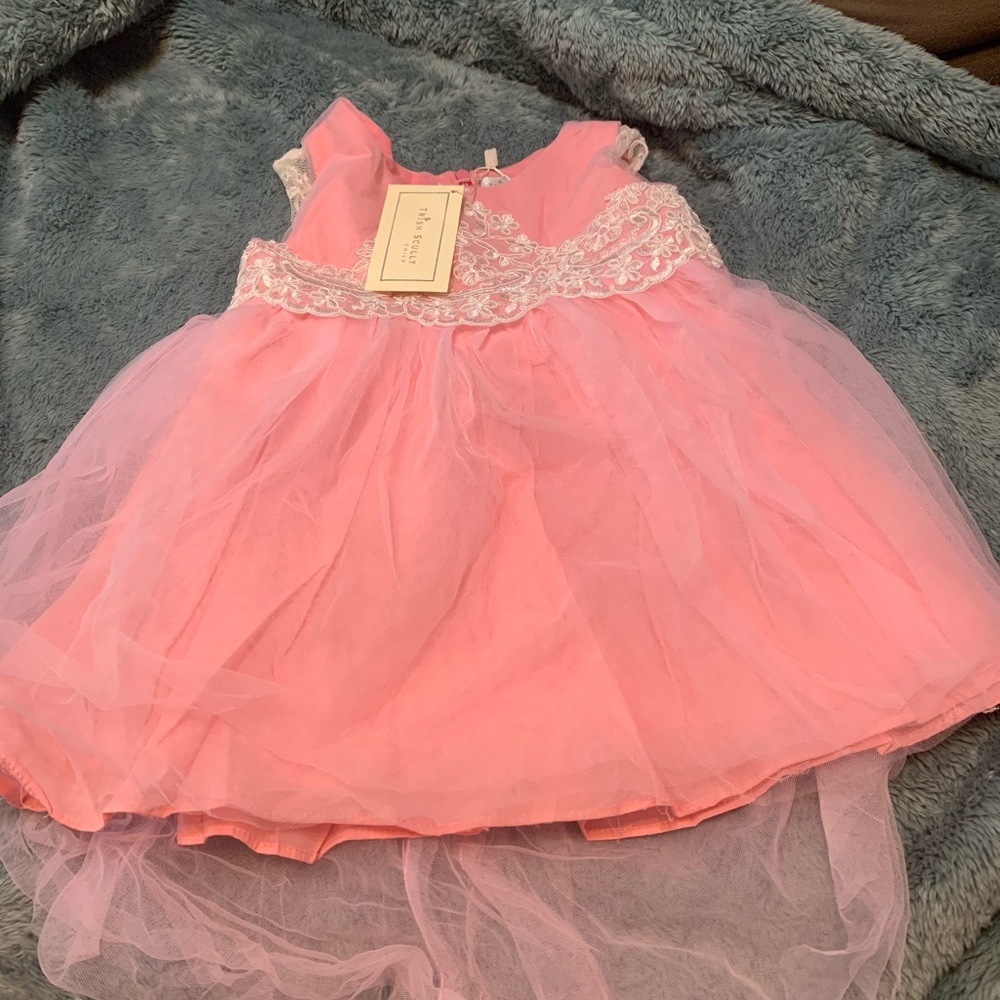 NWT 6-12 month Trish Scully pink dress
